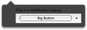 mac_screenshot Screenshot of an initial attempt at a new notification popup, unstyled and ugly